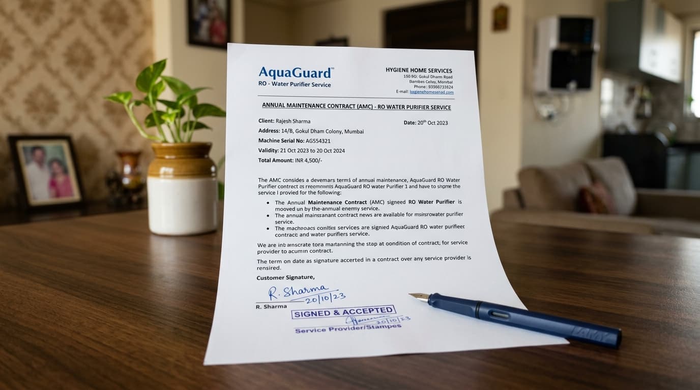 A Guide to AMC (Annual Maintenance Contracts) for RO Systems
