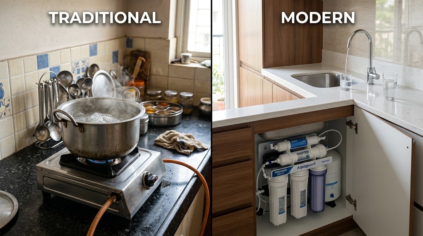 Is Boiling Water Better Than Using an RO Purifier?