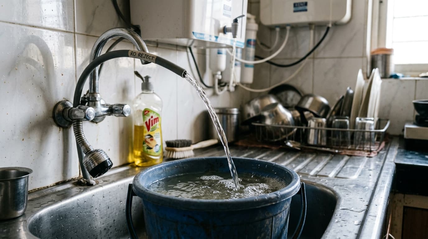 Why Does My RO Purifier Reject So Much Water?