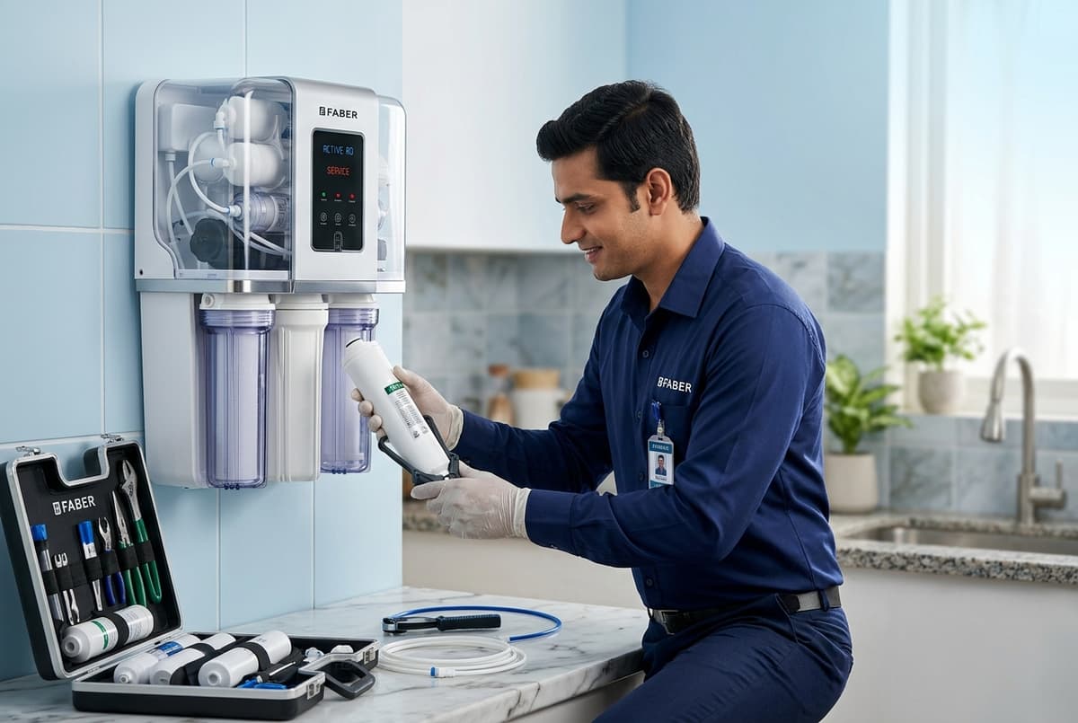 Faber RO water purifier service technician Pune