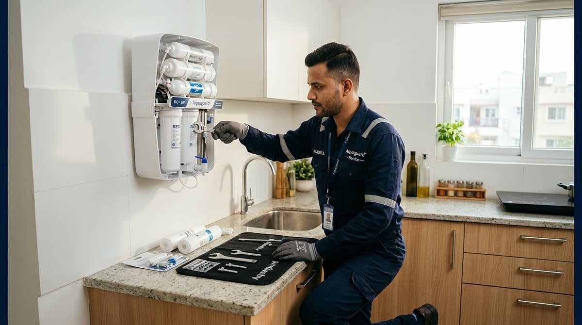 Aquaguard RO service technician Pune