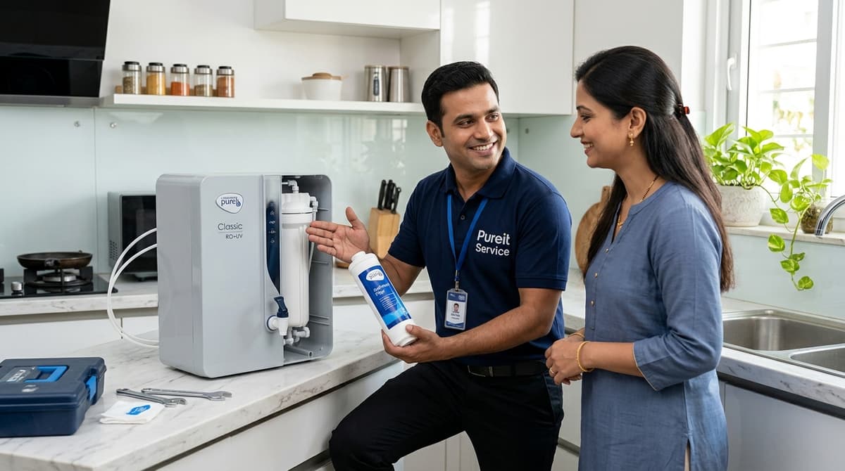 Pureit RO service technician in Pune