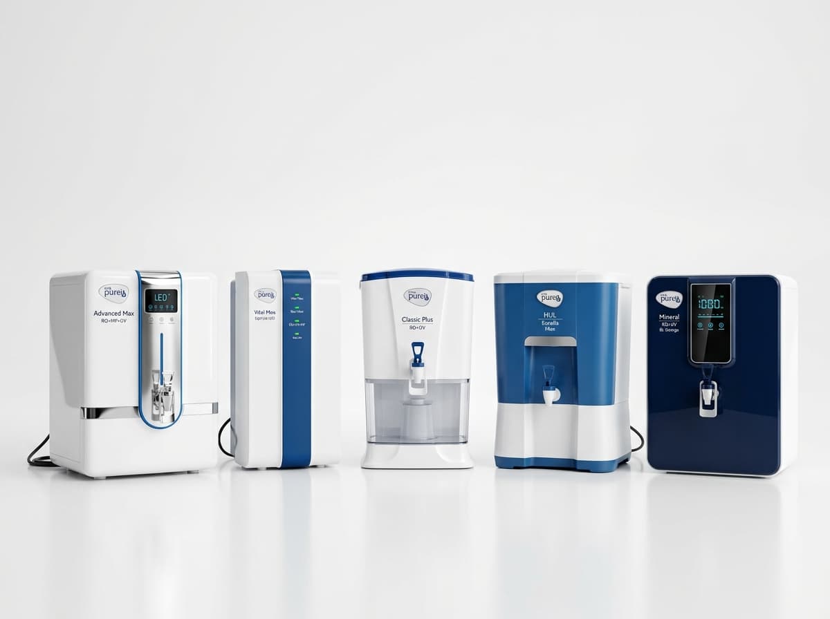 Pureit RO models Pune — Advanced Max, Vital Max, Classic Plus, HUL Excella Max, Mineral RO 8L — repaired by AquaguardService